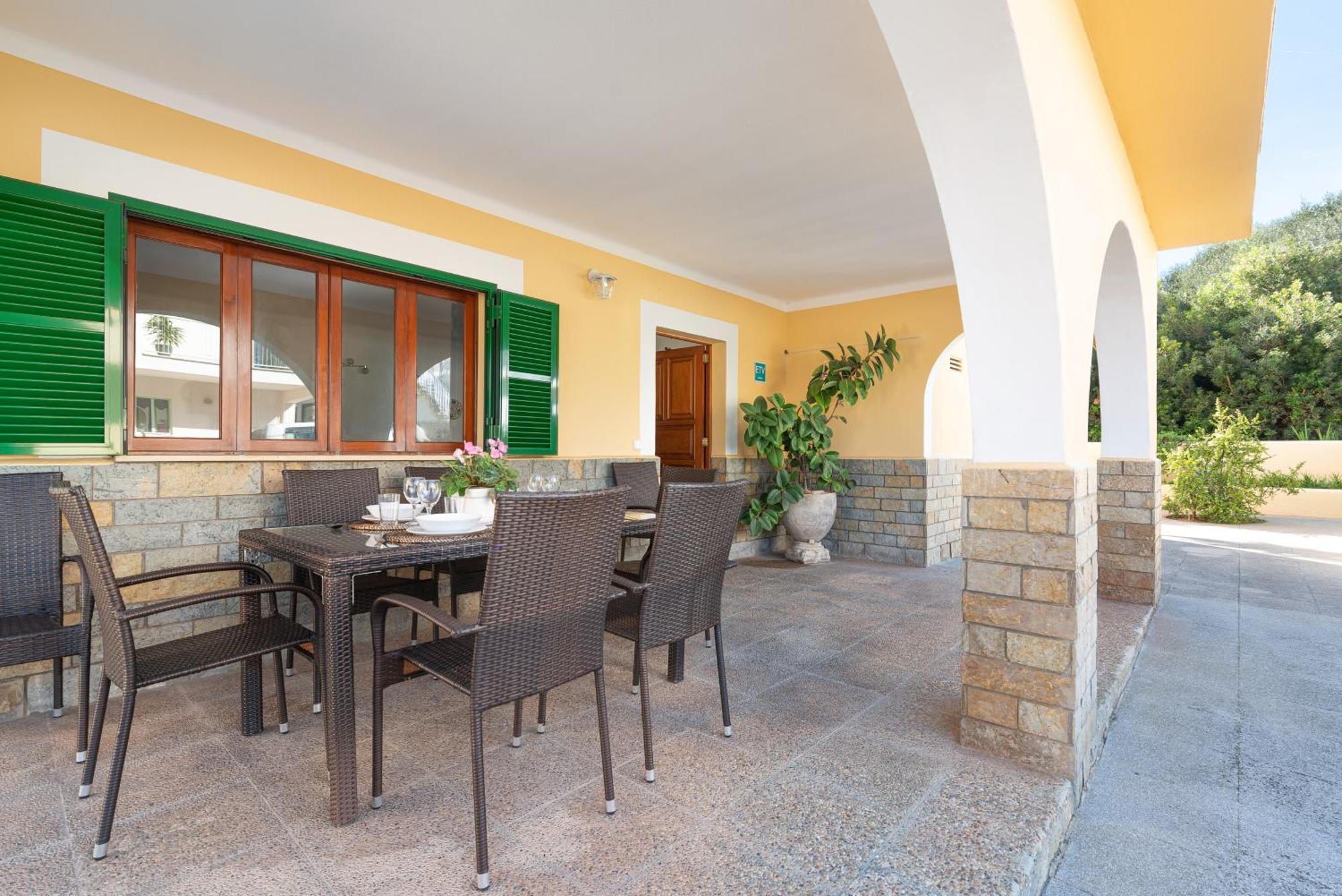 Tradicional Villa Calamar 7 Portocolom  Bagian luar foto